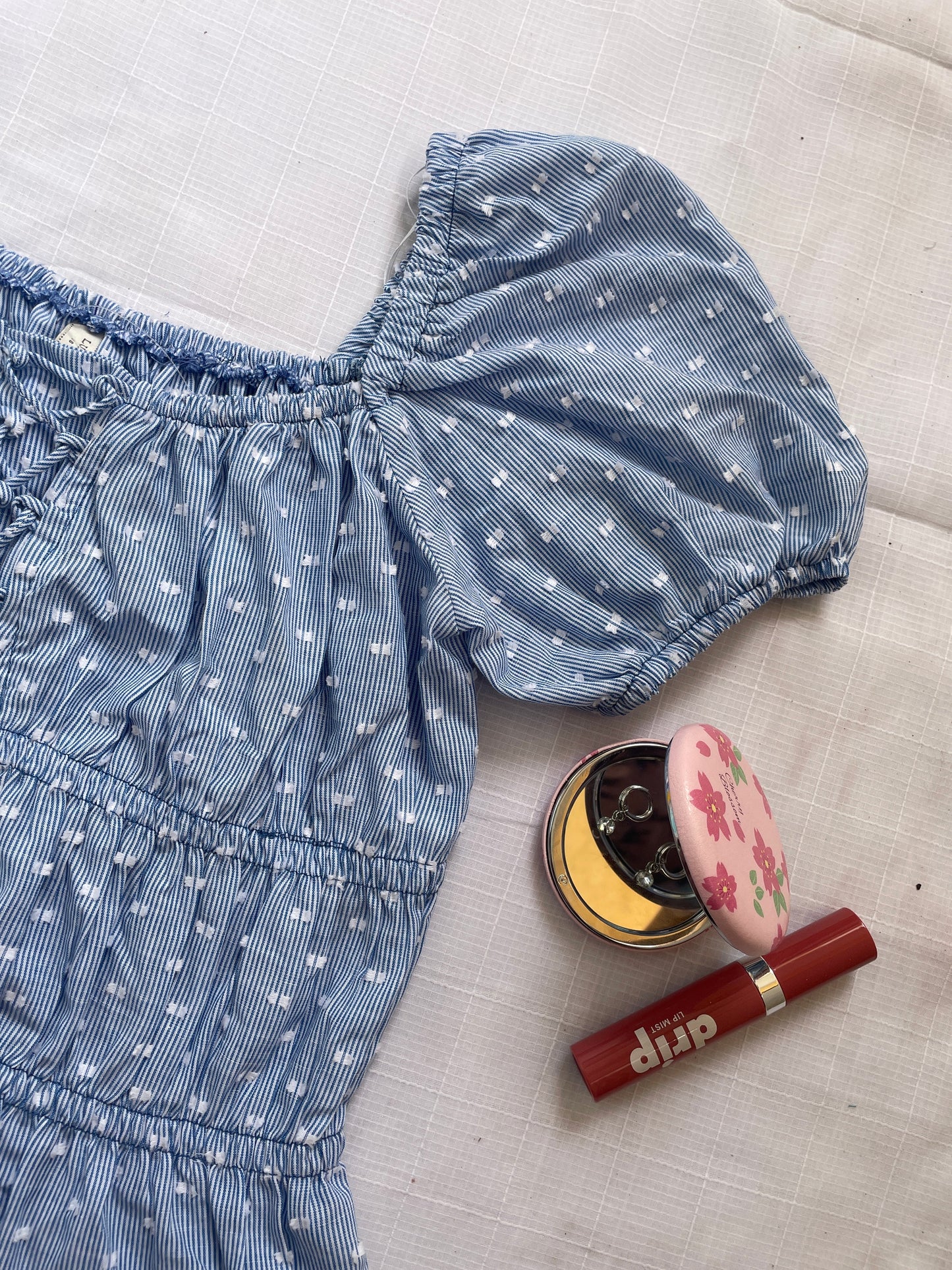 Blue Fluffy Top