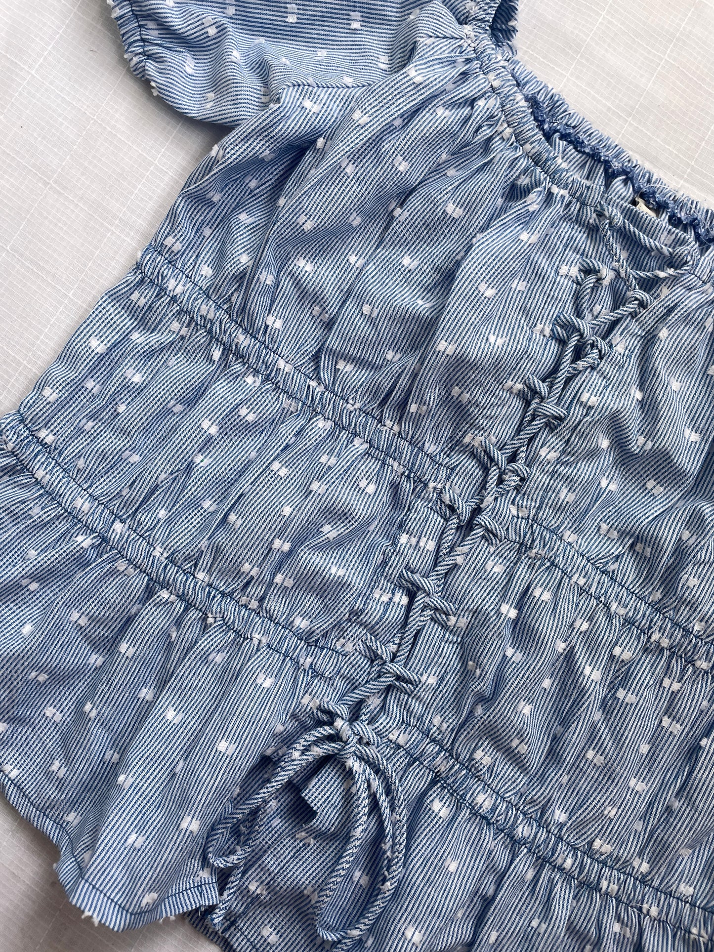 Blue Fluffy Top