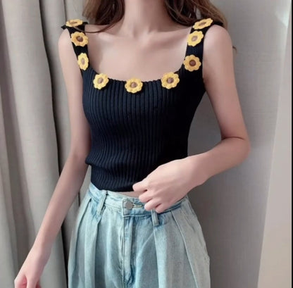 Sunflower Tank Top